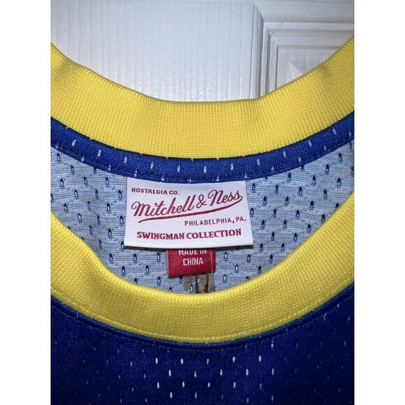 NWT Mitchell & Ness DENVER NUGGETS Dikembe Mutombo 91-92  Swingman Jersey - Picture 5 of 13